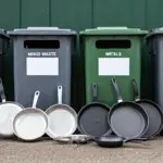 Gdzie wyrzucić patelnię? Jaki pojemnik na odpady wybrać?