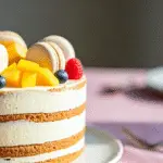 Jak zrobić tort z makaronikami i owocami? Krok po kroku